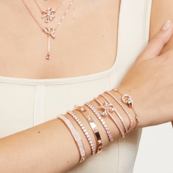 Swarovski Tactic Bangle Bracelet NIB - Picture 4 of 16